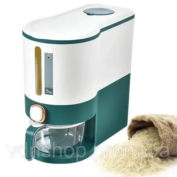 Диспенсер для сыпучих продуктов с дозатором "Профи-Дозатор 5000" / Контейнер для хранения сыпучих продуктов