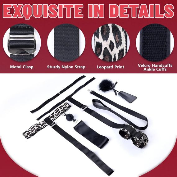 БДСМ-набір LOCKINK YEAHWOW Armbinder Restraint Set Black Sex Aura | Зображення 3