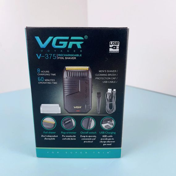 Електробритва з висувним тримером XPRO VGR V-375 (44959-V-375_204) | Зображення 3
