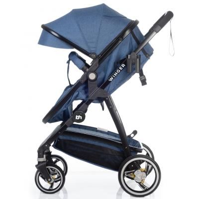 Коляска BabyHit Winger Blue трансформер (73553) | Зображення 6