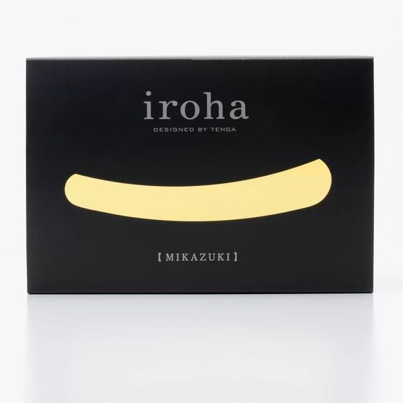 Вібратор у формі півмісяця Iroha Mikazuki Tenga, медичний силікон, жовтий sexstyle | Зображення 4