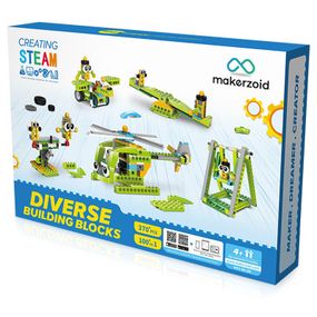 Конструктор Makerzoid Diverse Building Blocks (MKZ-BK-DB) - Топ Продаж!