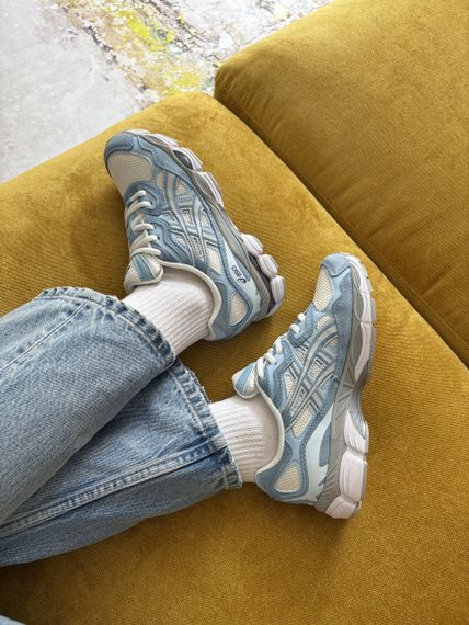 Кросівки  Asics Gel-NYC Cream Arctic Sky , В'єтнам 39 25 см | Зображення 9