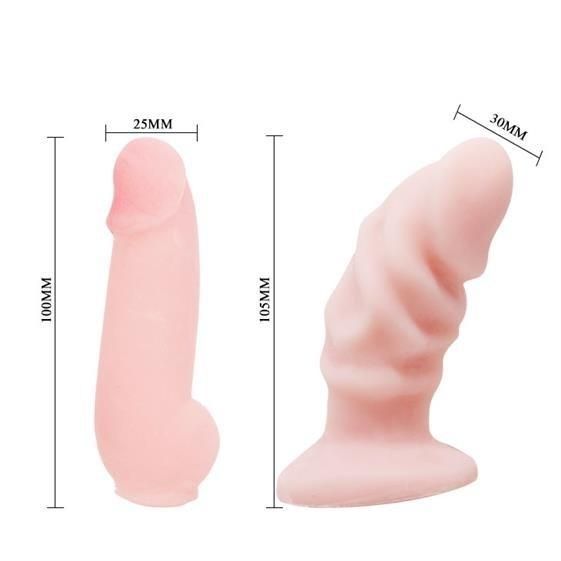 Страпон - Baile Jessica Strap On, 10.5 см sexstyle | Зображення 2