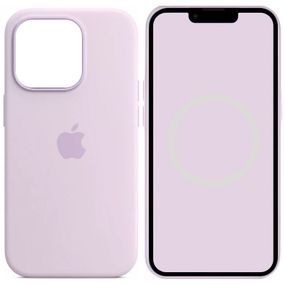 Чехол Silicone case (AAA) full with Magsafe and Animation для Apple iPhone 14 Pro Max (6.7")