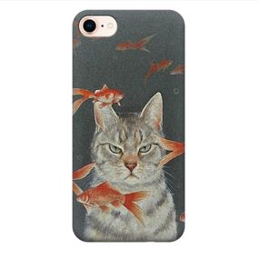 Чохол для iPhone 7 , iPhone 8 , iPhone SE 2 2020 , Iphone SE 3 2022 Чохол на замовлення Принт: Кіт