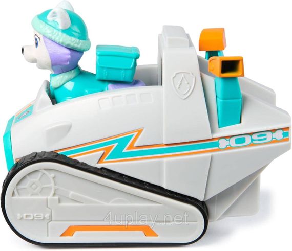 Щенячий патруль Рятувальний снігоход та фігурка Еверест Paw Patrol Everest's Snow Plough Vehicle with Collectible Figure | Зображення 5