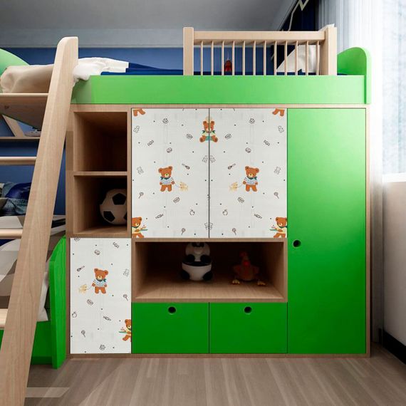 Самоклеюча плівка дитяча, Ведмедик 0,45х10м SW-00000818 | Зображення 1