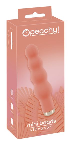 Рельєфний мінімастурбатор Mini Beads Vibrator 10 режимів вібрації Sex Aura | Зображення 2