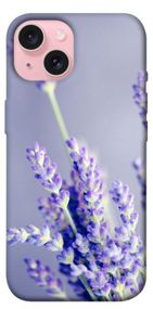 Чохол з картинкою Лаванда для Apple iPhone 15 (6.1")