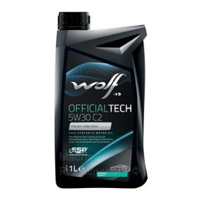 Моторна олива Wolf OFFICIALTECH C2 5W-30 1л.