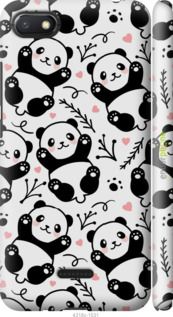 Чохол на Xiaomi Redmi 6A Панди "4318m-1531-2448"