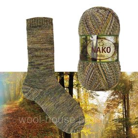 Шкарпеткова пряжа Nako Boho Concept, 87719
