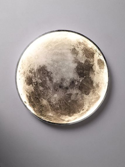 Сучасний круглий світильник стельовий LED для кімнати кухні ванної 26237 Коричневий 4х30х30 см.