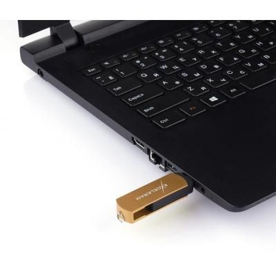 USB флеш накопичувач eXceleram 32GB P2 Series Brown/Black USB 2.0 (EXP2U2BRB32) (EXP2U2BRB32) | Зображення 6