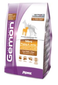 Корм Gemon Dog Mini Puppy & Junior Pollo сухой с курицей и рисом для щенят и юниоров малых пород 3 кг