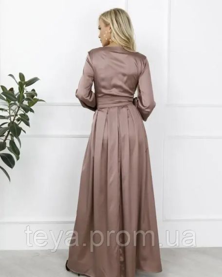 Плаття для жінок колір світло-коричневий розмір XL FI_000445 | Зображення 2