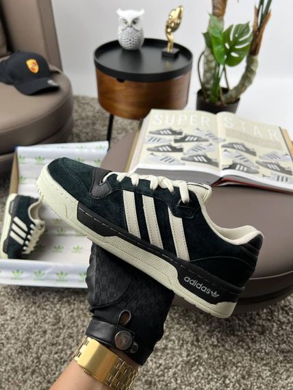 Мужские кроссовки Forum Low Black White , Вьетнам 46 29 | Зображення 6