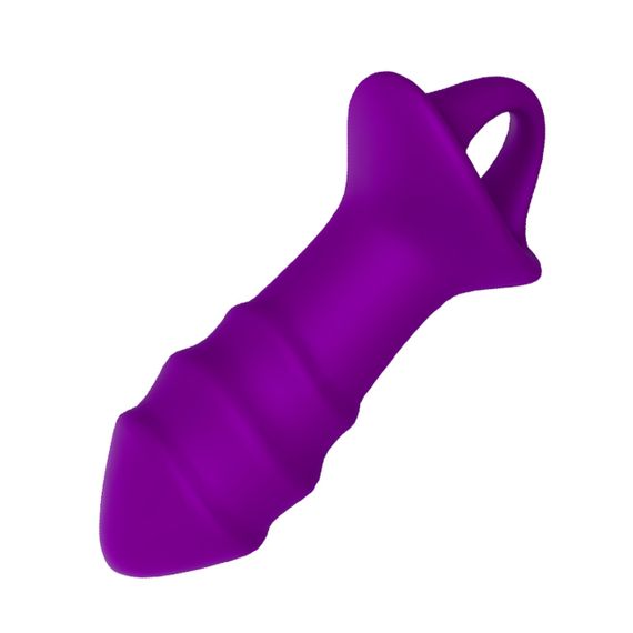 Анальная игрушка с вибро Kylin purple (with remote) Sex Aura | Зображення 1