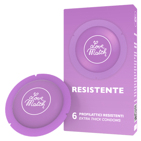 Презервативы - Resistente (Strong), 6 шт. Sex Aura