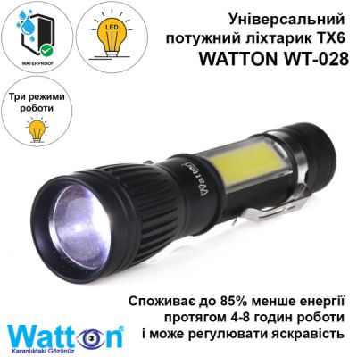 Ліхтар Watton WT-028 | Зображення 5
