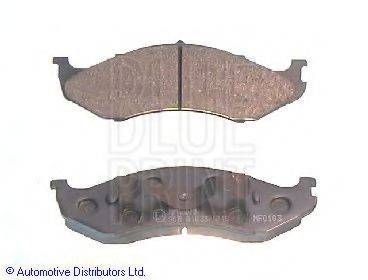 Комплект гальмівних колодок з 4 шт. дисків BLUE PRINT ADG04229 на JEEP WRANGLER   (YJ, SJ_)