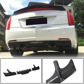 Диффузор заднего бампера (для Base, Карбон) для Cadillac ATS 2012-2019 гг
