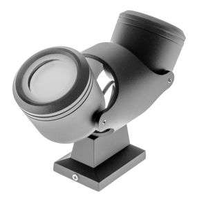 Подсветка фасадная настенная накладная IP44 AL-112/2 GU10 BK