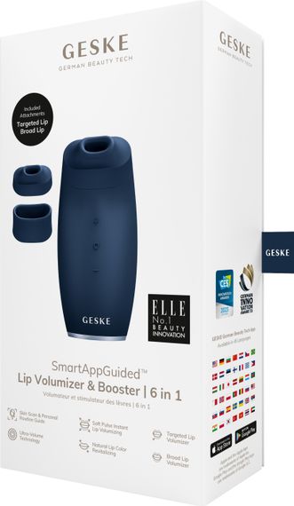 Пристрій для збільшення об'єму губ GESKE Lip Volumizer&Booster 6в1 starlight, Синій | Зображення 7