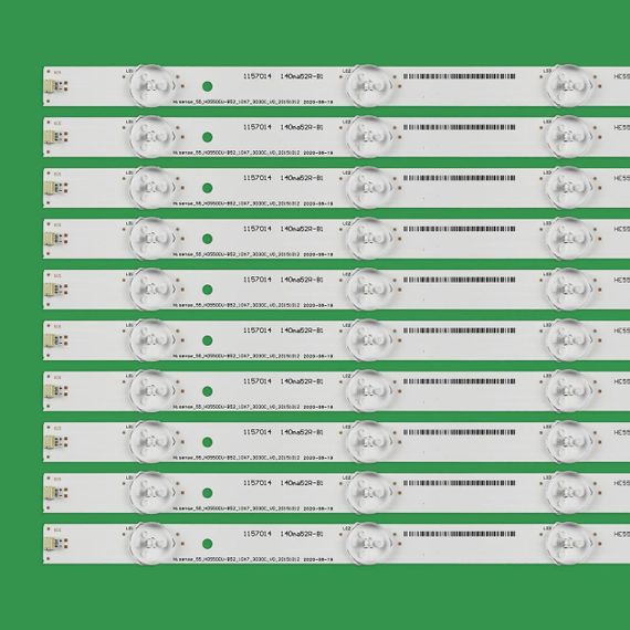 LED підсвітка TV 55" HISENSE_55_HD550DU-B52_10X7_3030C V0_20151012 HD500DU-B52 RSAG7.820.6723 ROH 10шт. | Зображення 1
