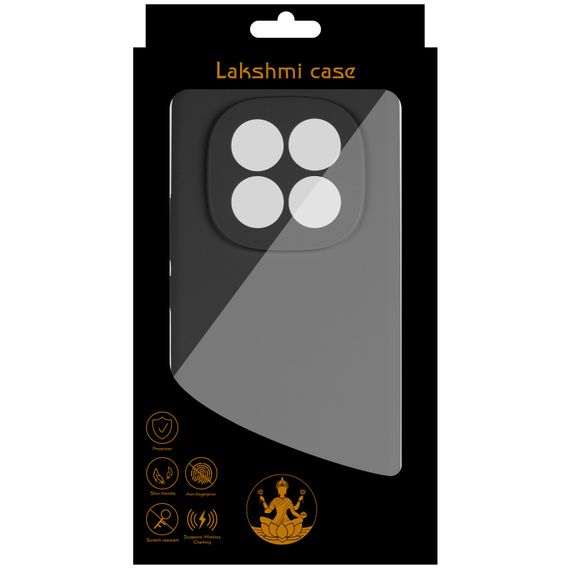 Чохол Silicone Cover Lakshmi Full Camera (AAA) для Xiaomi Redmi Note 15 4G/5G (EU) Чорний / Black | Зображення 2