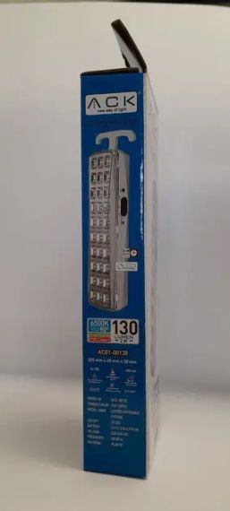 Аварійний світлодіодний світильник ACK акумуляторний ліхтар 30 LED 220Вт | Зображення 2