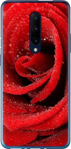 Чехол на OnePlus 7 Pro Красная роза "529u-1696-17620"