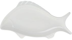 Блюдо порцелянове "White Fish" 36см, біле