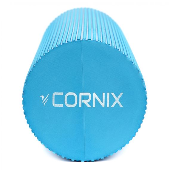 Масажний ролик Cornix EVA+ 60 x 15 см (валик, ролер) XR-0311 Blue | Зображення 1