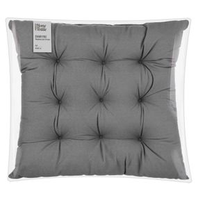 Подушка для стільця Ardesto Soft 40х40см, 100% поліестер, сірий (ART03SG)