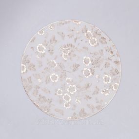 Килимок для сервірування столу Flowers 38 см золото HP-36327-12GOLD