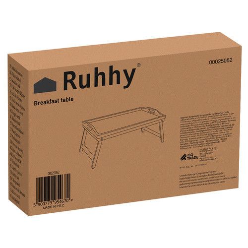 Столик бамбуковий для сніданку в ліжко Ruhhy 25052 | Зображення 9