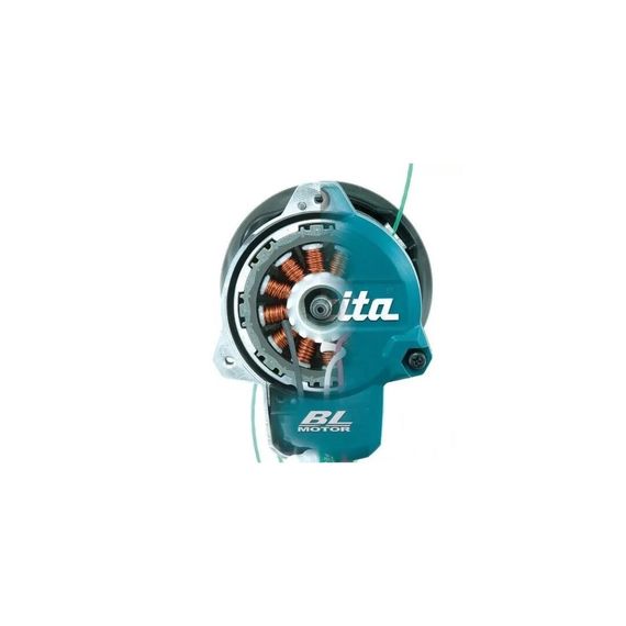 Мотокоса акумуляторний Makita DUR368AZ (350 мм, 3500-6500 хв-1, 2.4 мм, 550 Вт, BL, LXT, без акумуляторів та зарядного пристрою) | Зображення 6
