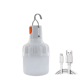 Перезаряджувана USB LED-лампа 60W підвищеної яскравості для кемпінгу та аварійного освітлення