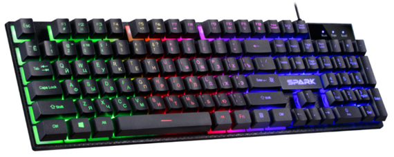Клавіатура Defender Spark GK-300L USB UA Black (45302) | Зображення 1
