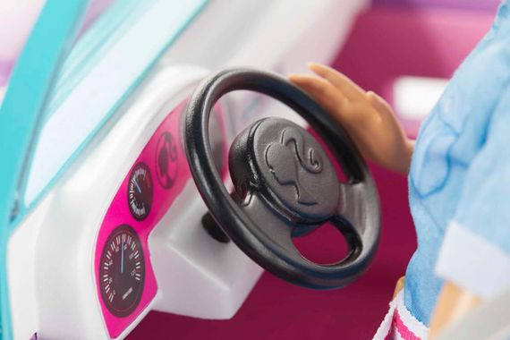 Позашляховик Barbie фіолетового кольору з рожевими сидіннями (GMT46) | Зображення 3