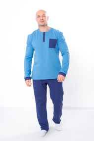 Піжама чоловіча Носи своє 50 Блакитний (p-5503-169295)