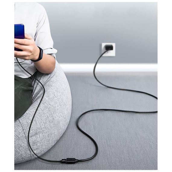 Дата кабель USB 3.0 AM/AF 0.5m US129 black Ugreen (30125) | Зображення 5