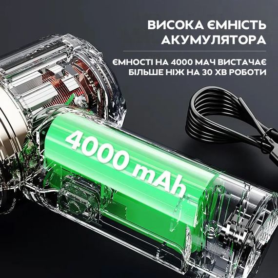 Пилесос портативний автомобільний XPRO DK-03/HL-103B чорний (43703-DK-03_405) | Зображення 5