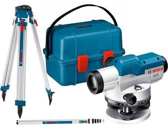 Оптичний нівелір Bosch GOL 20 D Professional + BT 160 + GR 500 (0601068402)