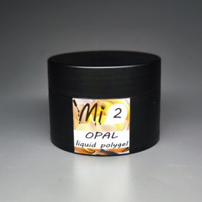 Рідкий полігель Мі OPAL #2 персик з шимером 30мл (баночка)