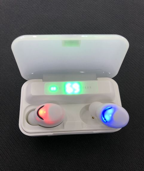 Беспроводные наушники Primo F9 Bluetooth V5.0 с микрофоном - White | Зображення 3