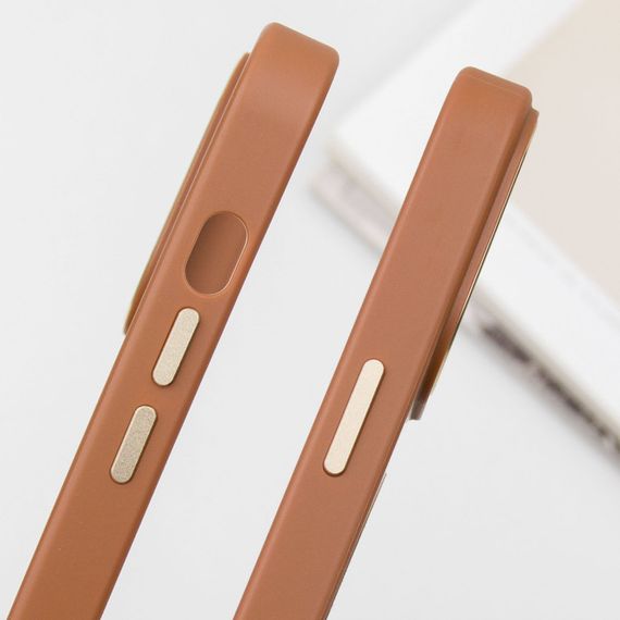 Шкіряний чохол SnapCase with MagSafe для Apple iPhone 14 Pro (6.1") Brown | Зображення 5