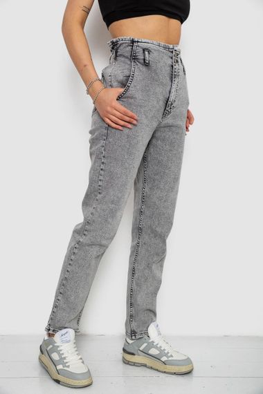 Джинси жіночі Mom-fit, колір сірий, 244R1640S20 | Зображення 2